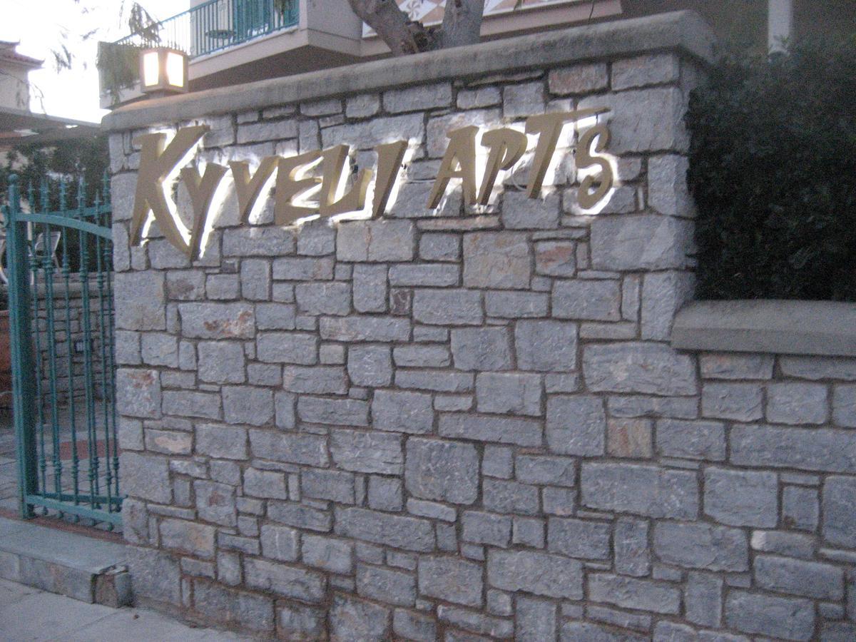 Kyveli Hotel Apartments Vrontádos Zewnętrze zdjęcie