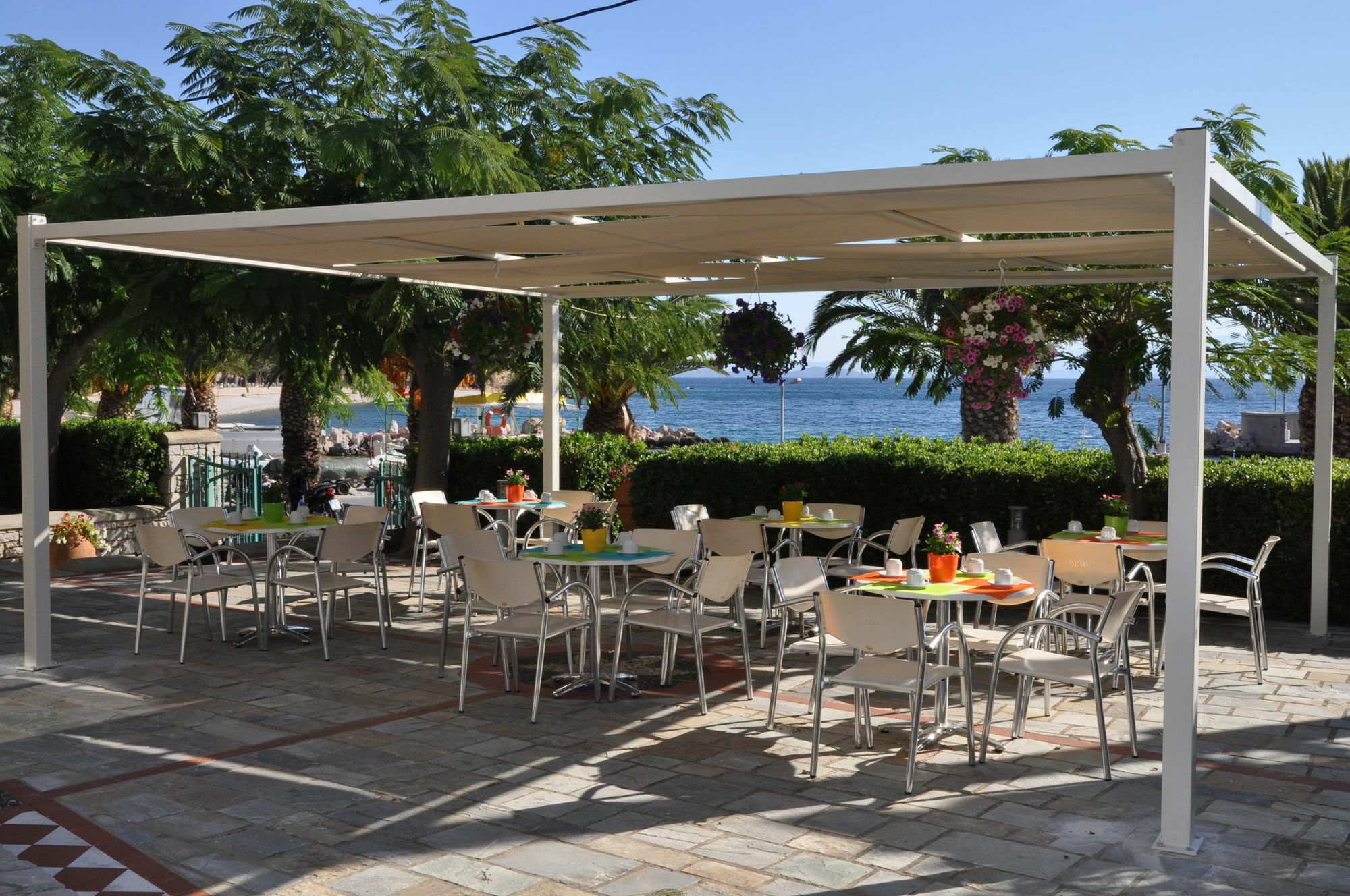 Kyveli Hotel Apartments Vrontádos Zewnętrze zdjęcie